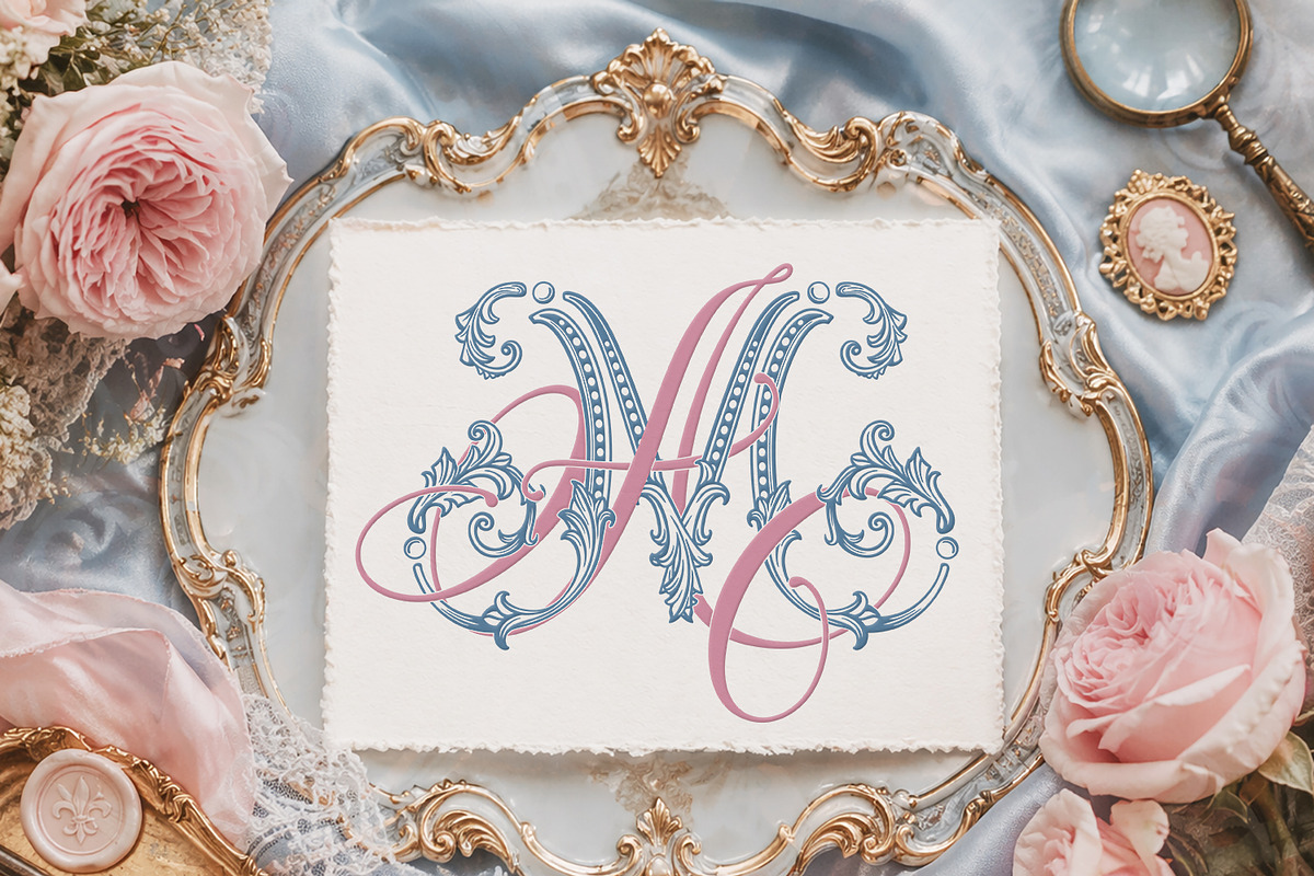 MA AM Wedding Monogram Logo, a Branding & Logo Template by LogoAV (Photo 6 of 8)