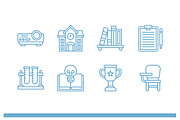 Education Icons Set, an Icon by Tekuni (Thumbnail 7 of 12)