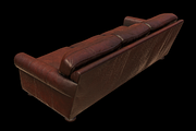 Classic Leather Sofa, an Architecture 3D Model by Kindesigns (Thumbnail 3 of 5)