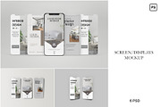 Screen/Display Mockup, a Wearable Device Mockup by M.IQBALST (Thumbnail 1 of 7)