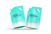 Refill Pouch Bag Mockup, a Packaging Mockup by Ram Studio LLC (Thumbnail 9 of 15)