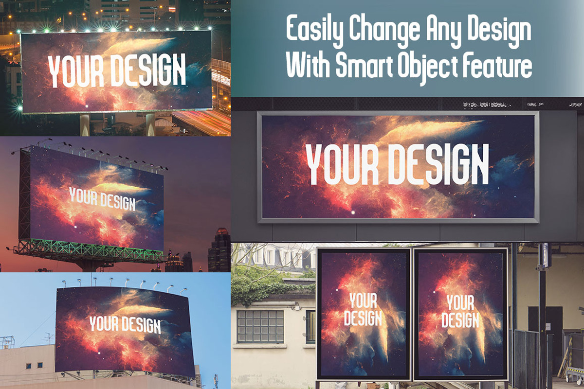 Big Billboard Advertisement Mock Up, an Advertising Mockup by Pixel Place (Photo 5 of 8)