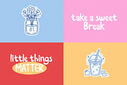 Cherry Rush Cute Handwriting, a Handwritten Font by Littlehand (Thumbnail 8 of 10)