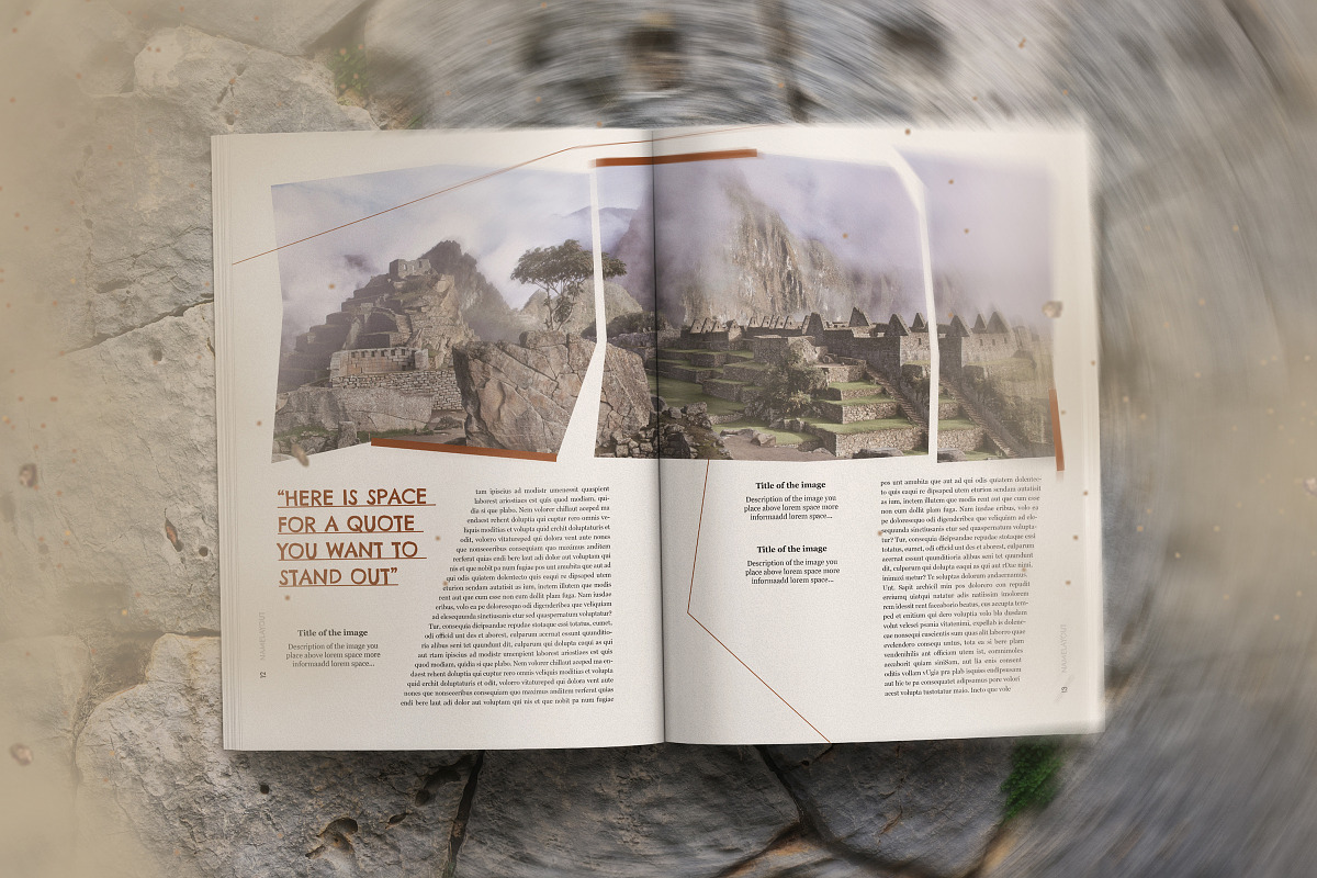 Earthquake Indesign Template, a Magazine Template by Luuqas Design