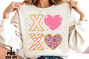 Glitter XOXO Valentine’s Day PNG, an Illustration by Daily.Designs (Thumbnail 3 of 5)