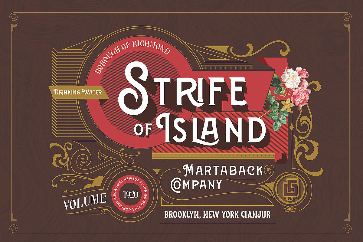Wincosin Vintage & Package Fonts preview 2