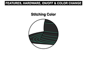 Bucket Hat Vector Mockup Template, a Hat Mockup by Infinity Mockups (Thumbnail 4 of 7)