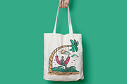 Skull chilling on the beach, a Food Illustration by gunaonedesign (Thumbnail 4 of 4)