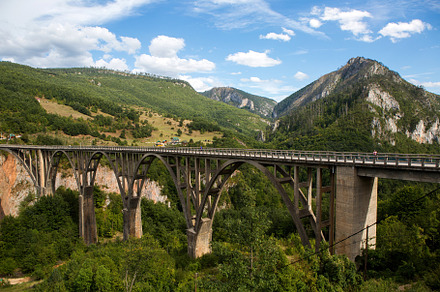Big bridge in montenegro stock photo containing big and bridge, an Architecture Photo by SaulichPhoto