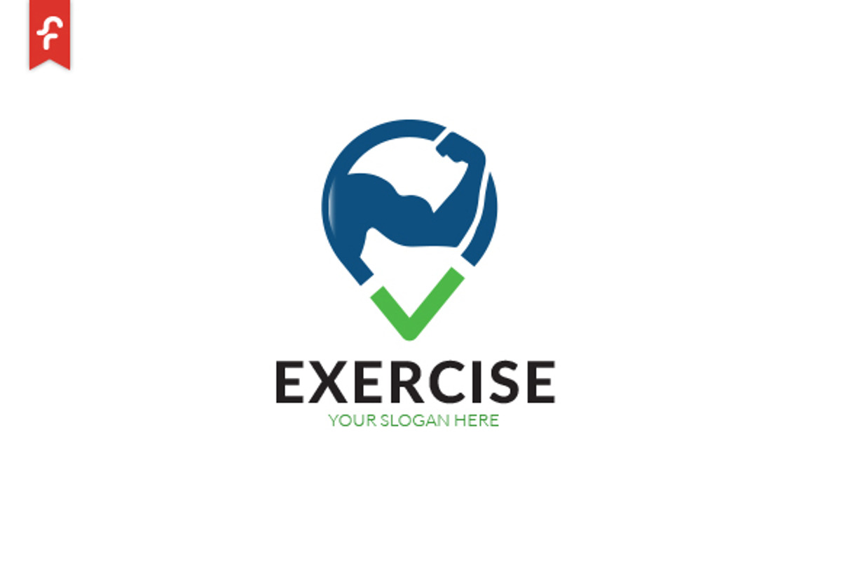 Exercise Logo, a Branding & Logo Template by ft.studio