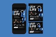 Fitness Promotion Flyer, a Flyer Template by graphicook (Thumbnail 3 of 3)