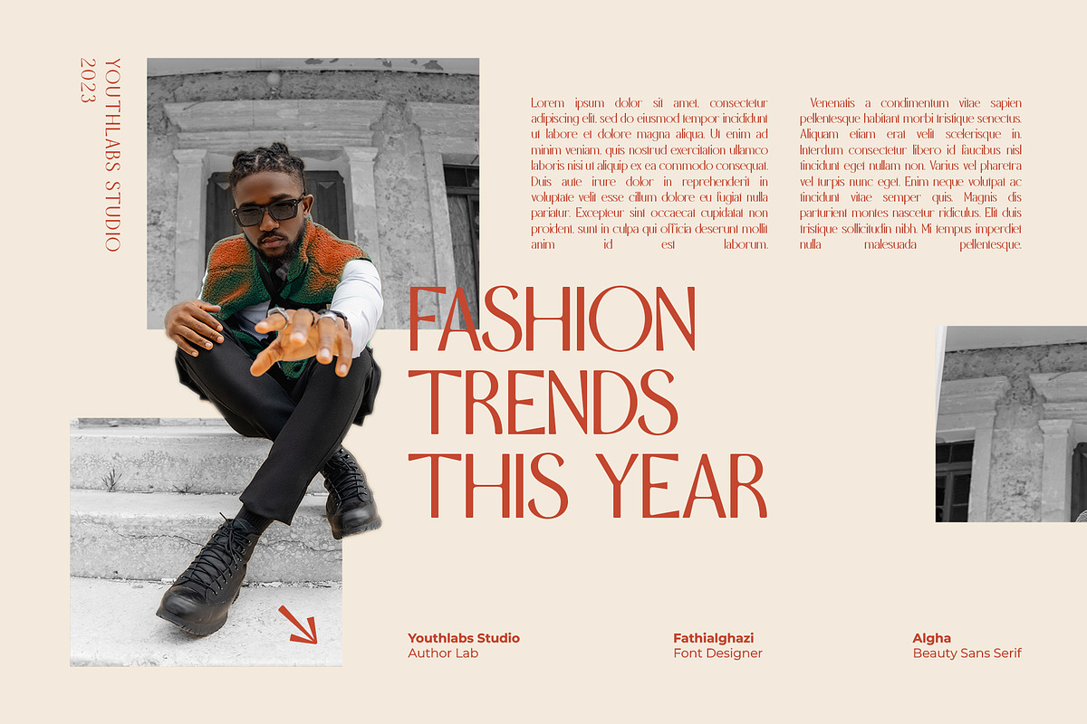 Algha | Beauty Sans Serif, a Sans Serif Font by Youthlabs Studio (Photo 6 of 20)