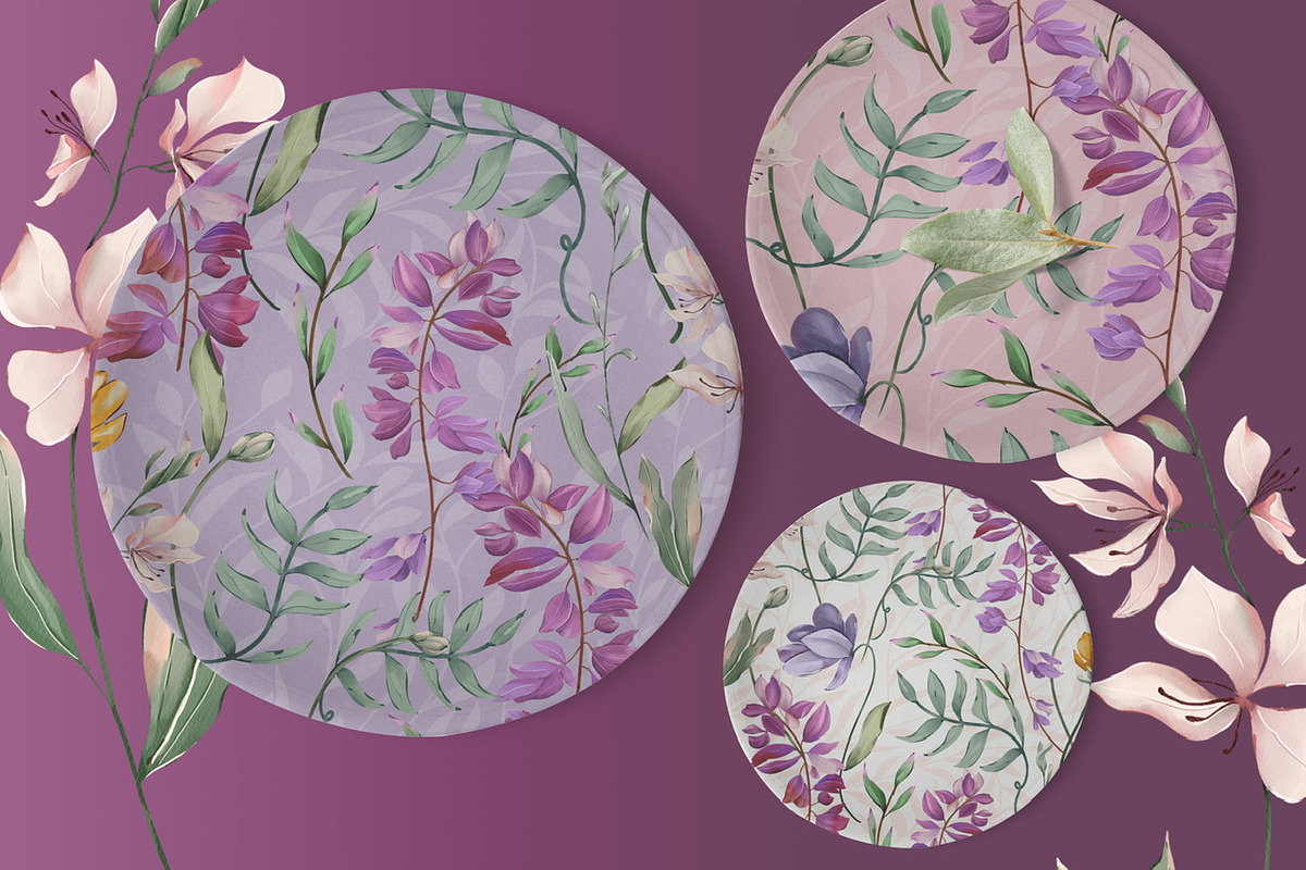 Spring Garden Floral Pattern, a Pattern Graphic by Madebyia (Photo 14 of 14)
