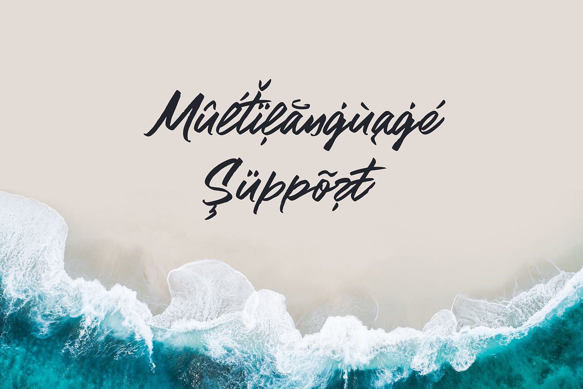 Modestine Script, a Script Font by kavoon (Photo 9 of 9)