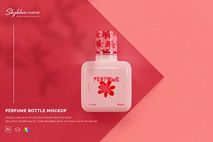 Perfume Bottle Mockup
