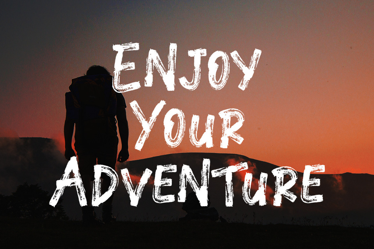 Crasher // Strong Brush Font, a Font by Bluestudio (Photo 3 of 9)