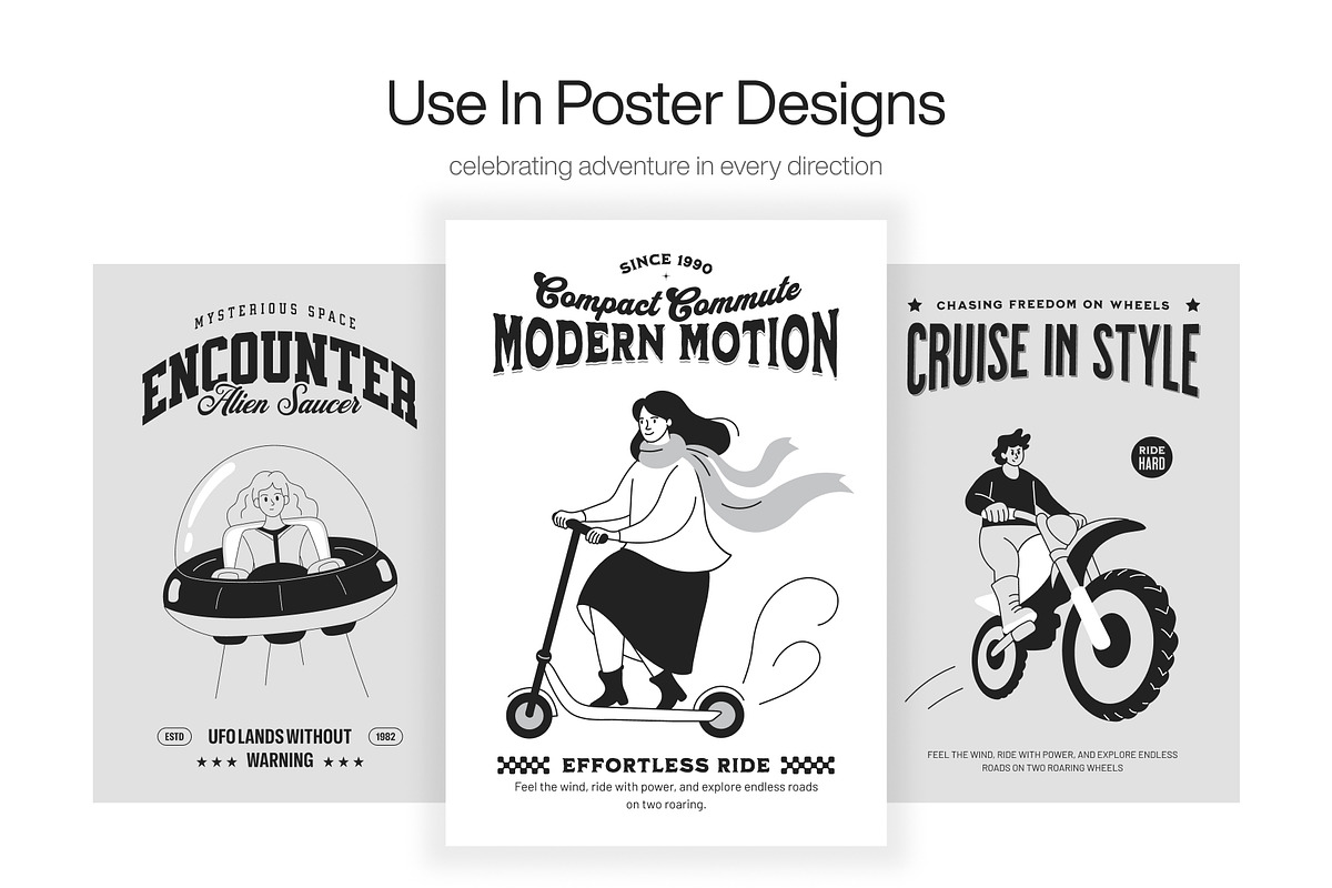 Vehicle Illustration Art Set, a Transportation Illustration by Vectors Market (Photo 4 of 9)