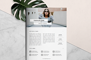 Media Kit & Ad Rate Sheet - 3 Pages, a Resume Template by Leo Resume (Thumbnail 2 of 8)