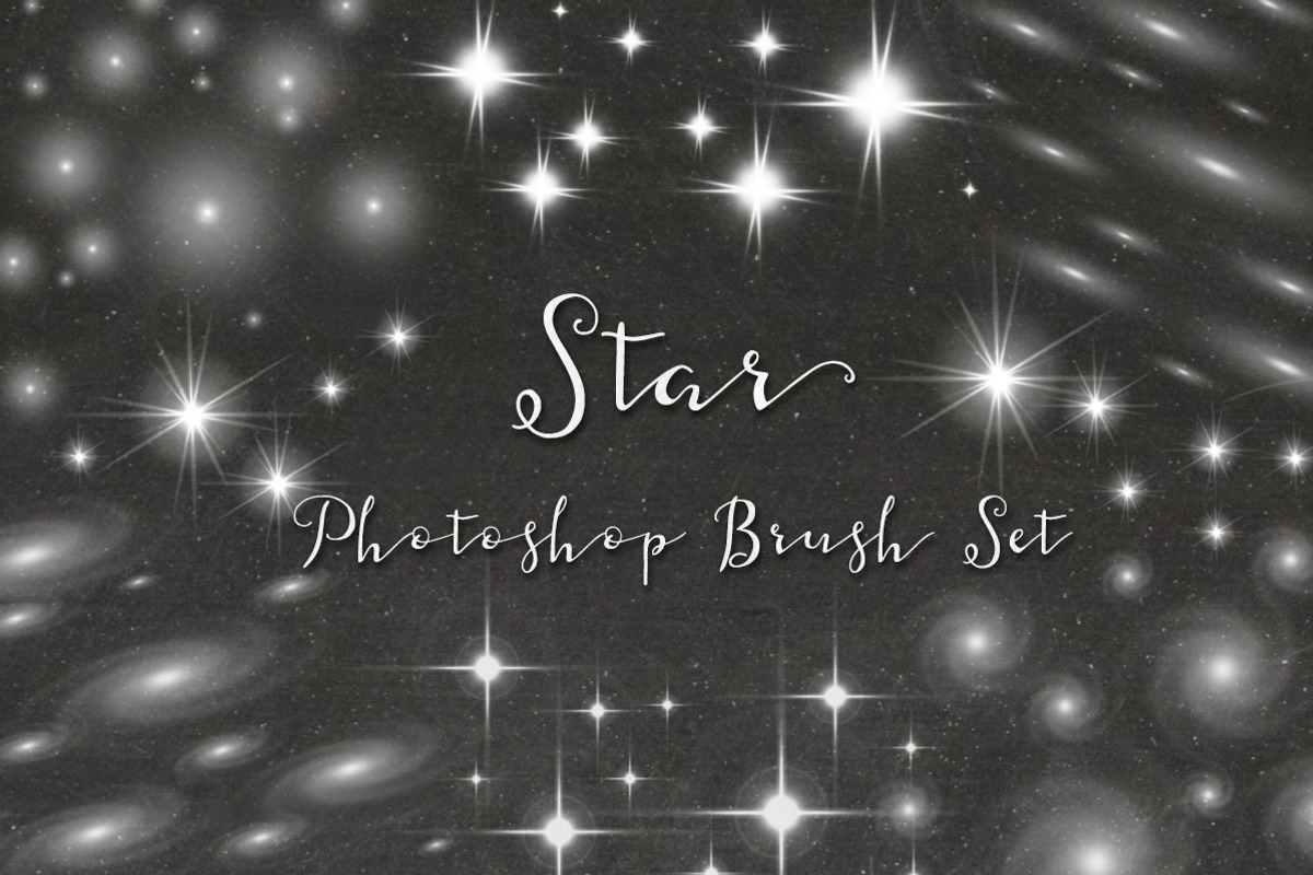 Star Photoshop Brush Set preview 3