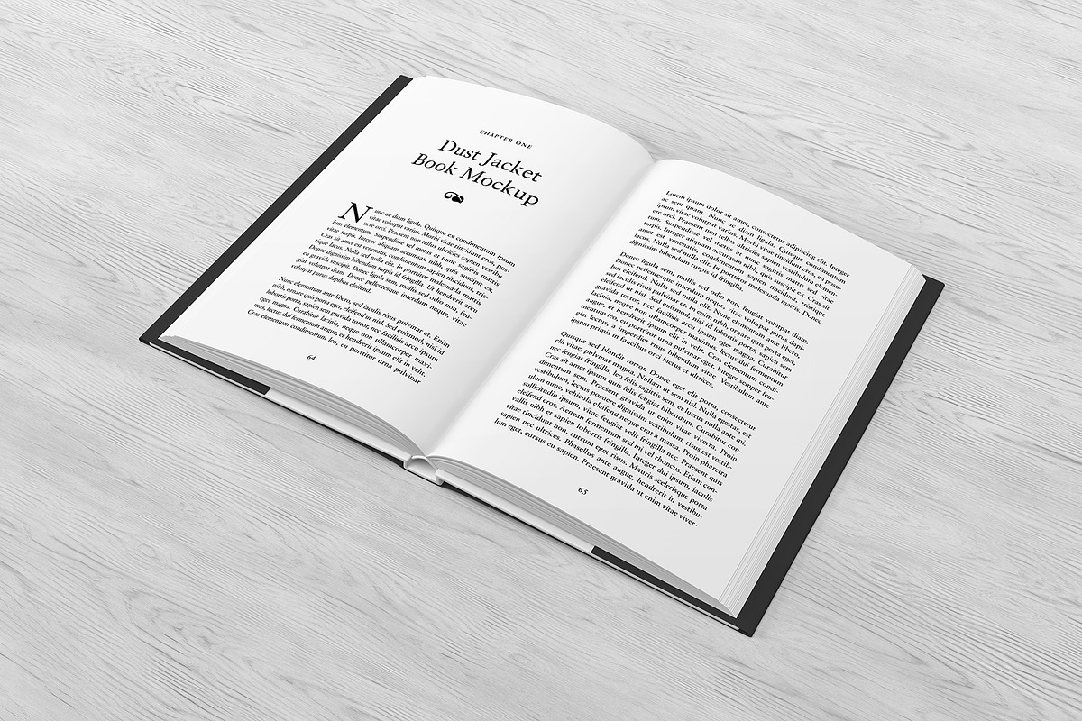 Dust Jacket Book Mockup, a Print Template by Petr Stránský (Photo 13 of 13)