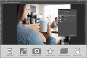 Takeaway Coffee Cup In Hand PSD, a Cups & Container Mockup by Bruno's Shop (Thumbnail 2 of 3)