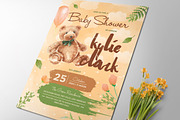 Teddy Bear Baby Shower Invitation, an Invitation Template by Aarley Kaiven (Thumbnail 4 of 4)