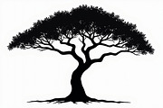 Wild Forest Tree Clipart Set, an Illustration by balal (Thumbnail 7 of 20)