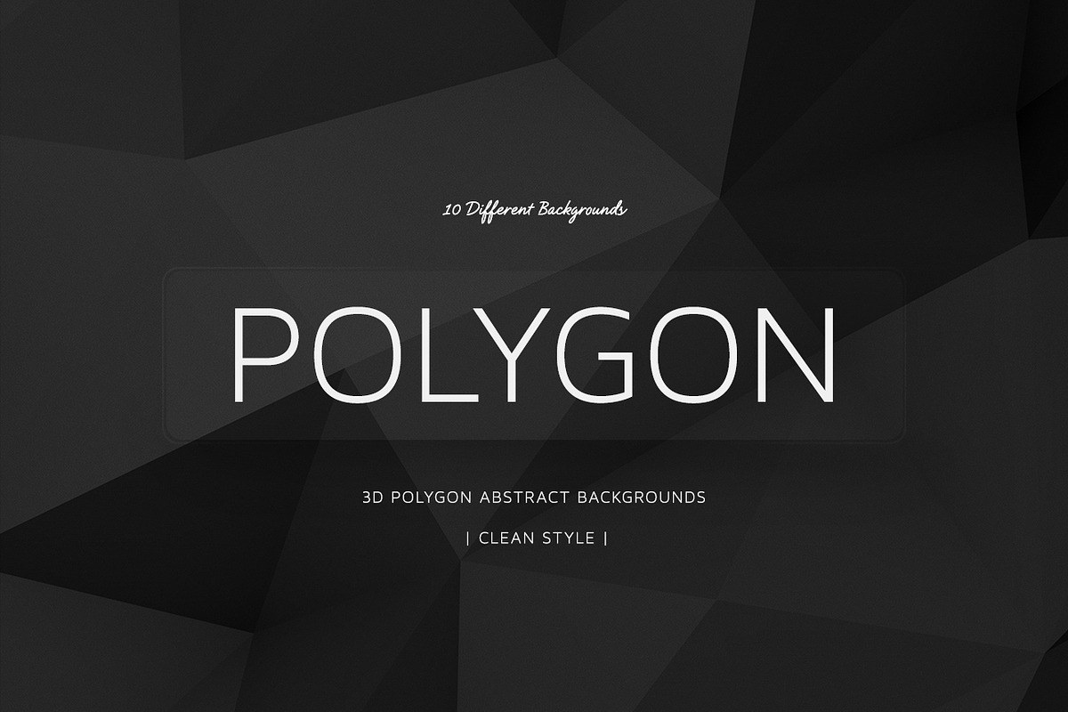 Polygon Dark Backgrounds | v3 preview 6