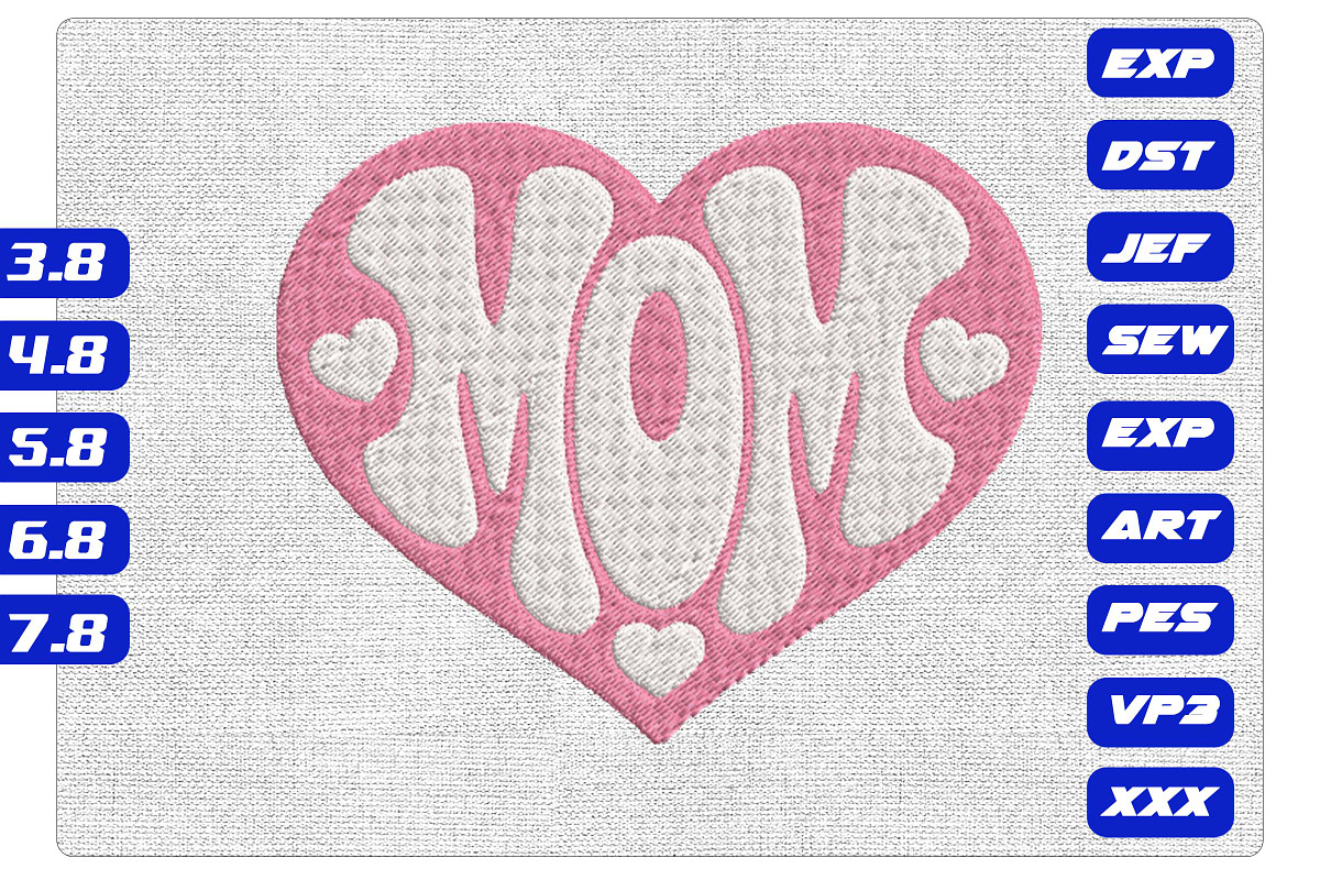 Mama 4th of July Machine Embroidery, an Illustration by Purpose Ekbal (Photo 1 of 3)