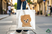 Cute Dog Faces Embroidery Bundle, a Solid Icon by Craft Nest (Thumbnail 6 of 6)