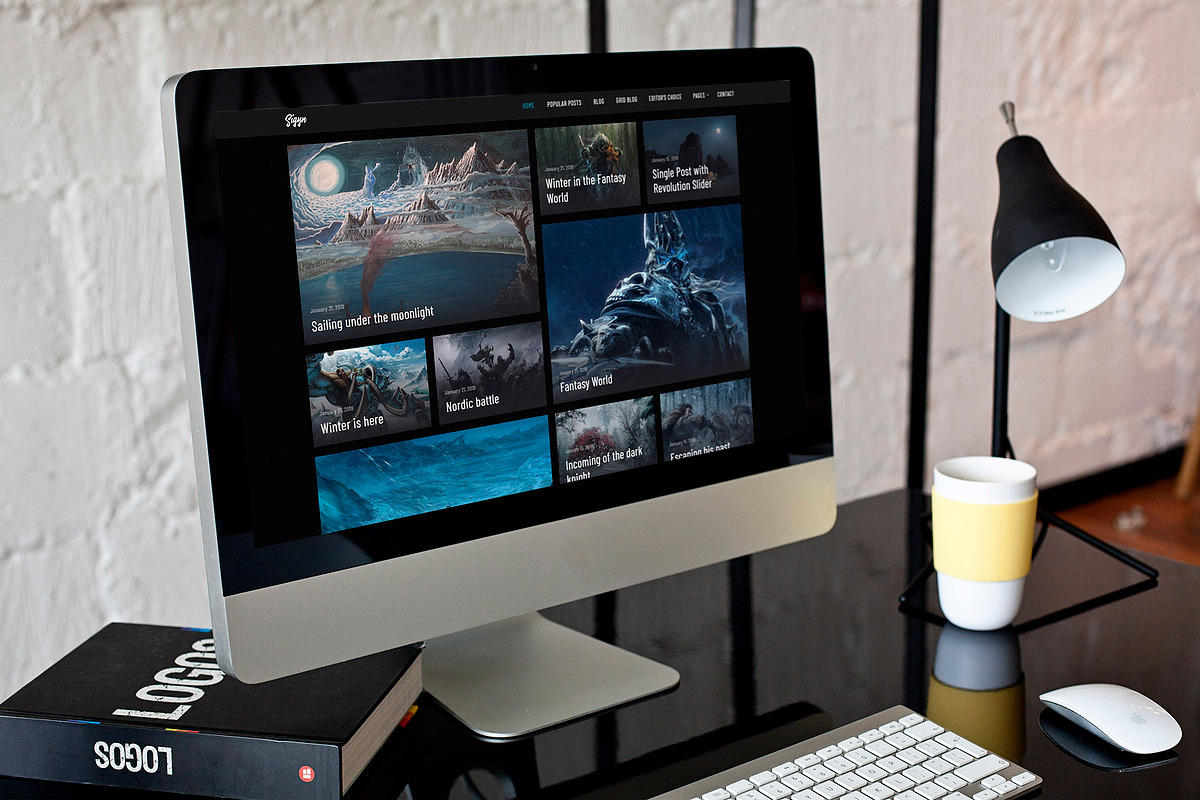 Sigyn - A Gaming WordPress Blog, a WordPress Template by PremiumCoding