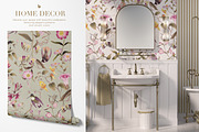 Vintage Botanical Floral Prints, a Pattern Graphic by LEAFure (Thumbnail 4 of 10)