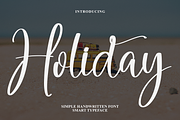 Holiday, a Handwritten Font by FreshTypeINK (Thumbnail 8 of 8)