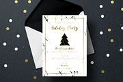 2 Christmas invitations and marble, an Invitation Template by ARg Design (Thumbnail 2 of 5)