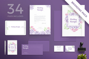 Branding Pack Wedding Flowers