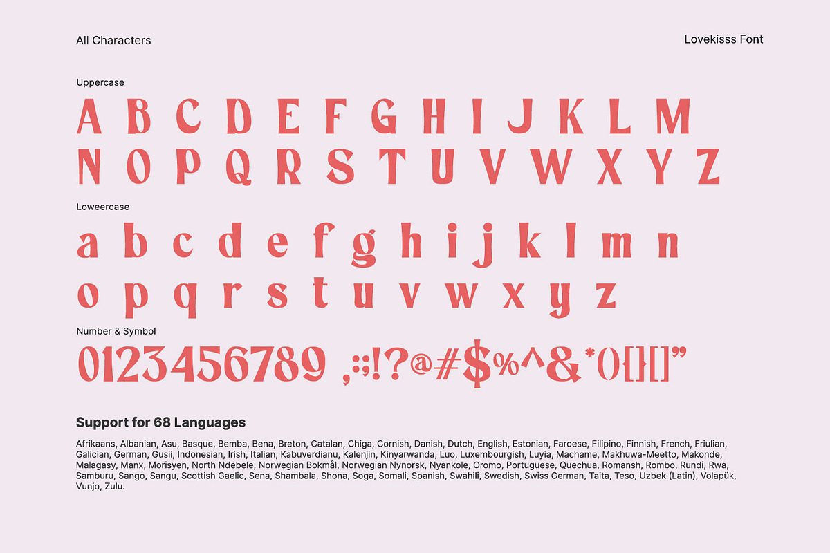 Lovekiss, a Serif Font by yumnatype (Photo 9 of 10)