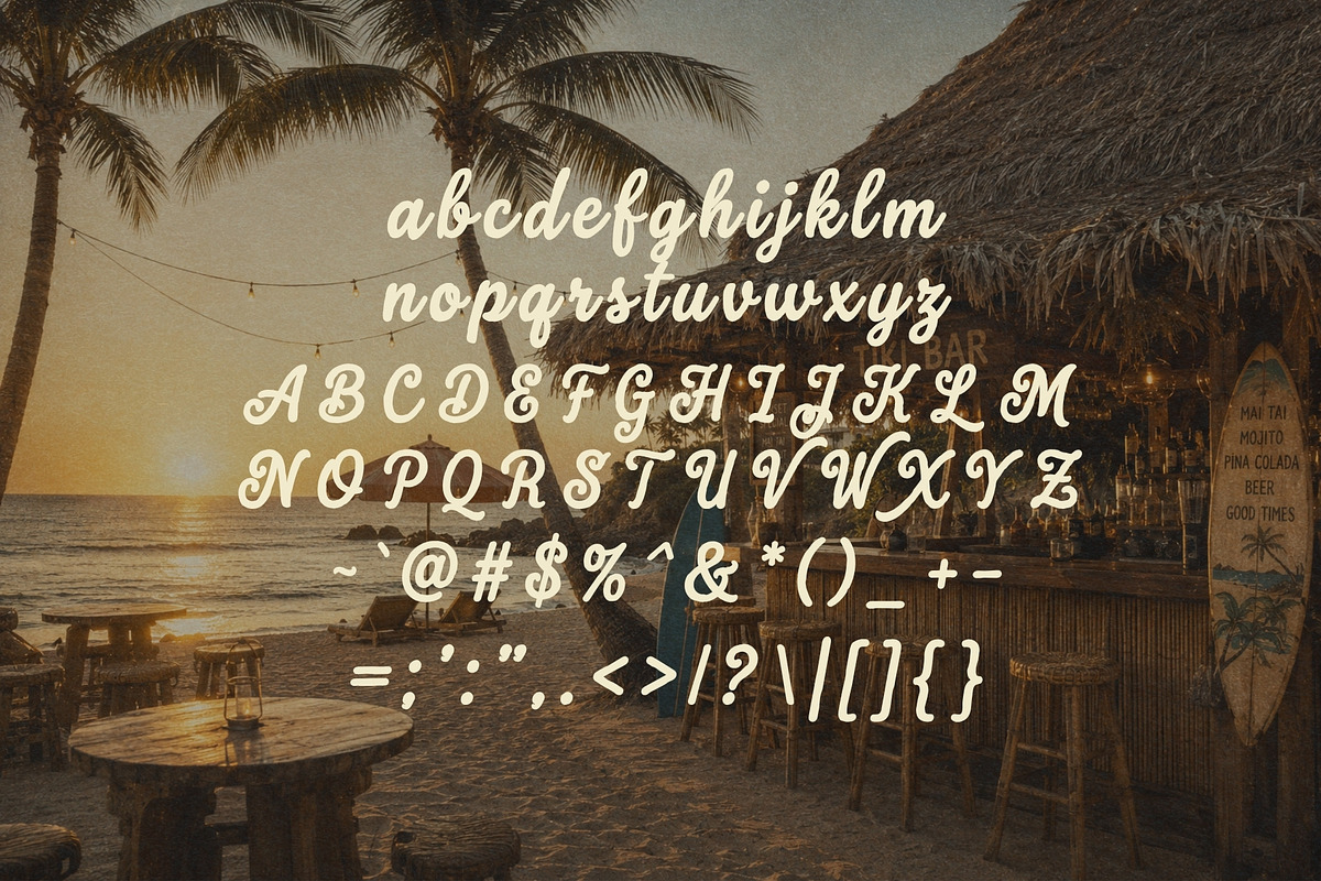 Coastal Honey - Summer Script, a Script Font by HipFonts (Photo 2 of 11)