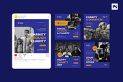 Day Of Charity Instagram Post, a Social Media Template by CavenArt (Thumbnail 4 of 5)