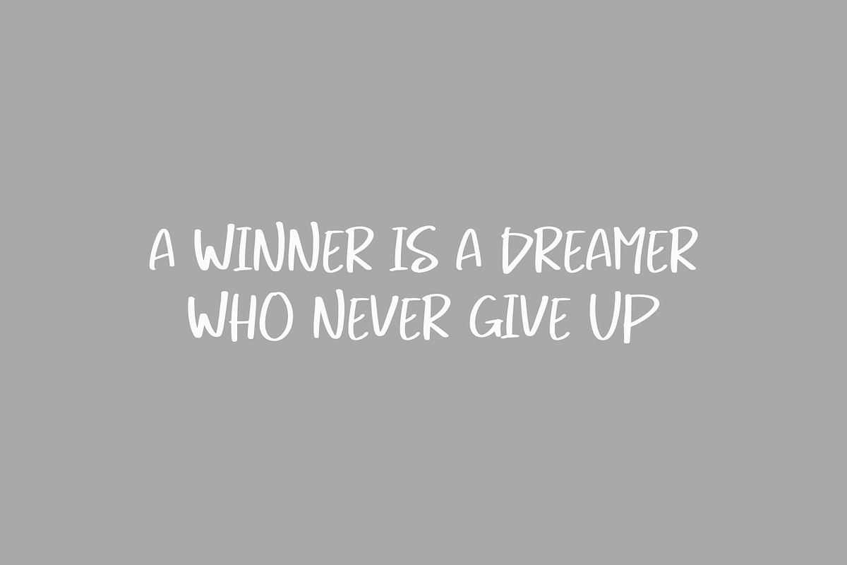 THIANA Handwriting Brush Font, a Handwritten Font by NTC Graphic (Photo 3 of 8)