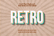 10 Retro Vintage Text Effect, a Layer Style Add-On by Anomali Creatype (Thumbnail 2 of 11)