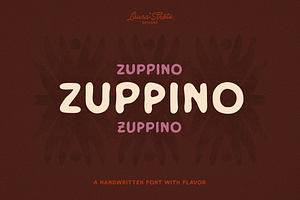 ZUPPINO | A Unique Quirky Font