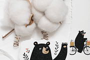 40 Black Bear Clipart, an Animal Illustration by Pati Charm Studio (Thumbnail 7 of 8)