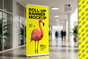 High-Impact Roll-up Banner Mockups i, an Advertising Mockup by Elite Mockups (Thumbnail 3 of 5)