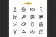 Restaurant Icons, an Icon by Spacepixel Creative (Thumbnail 2 of 3)