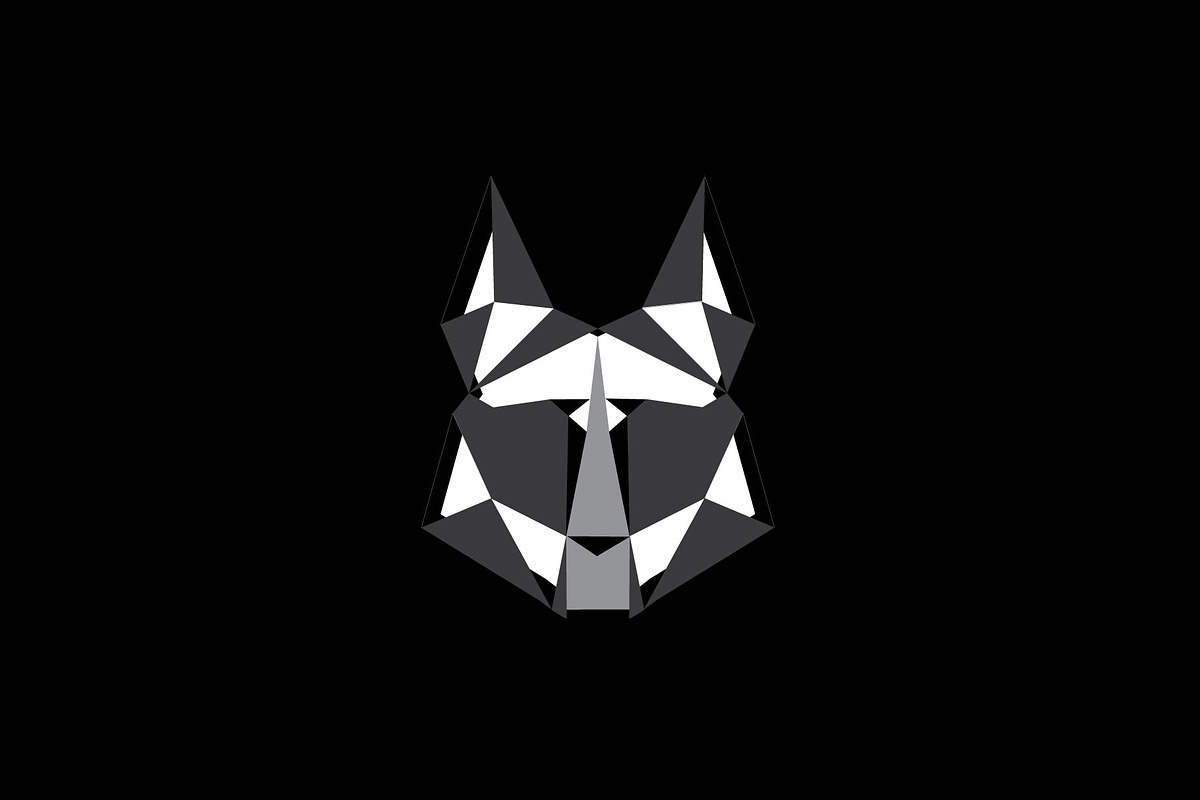 Geometric wolf logo, a Branding & Logo Template by Dilum360 (Photo 2 of 2)