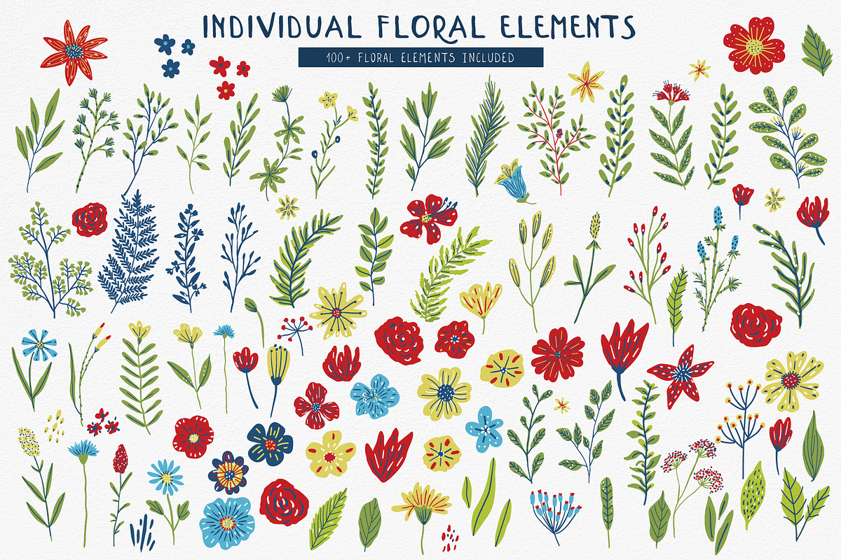 Rainbow Bloom - Floral Collection, an Illustration by Anna Ivanir (Photo 5 of 6)