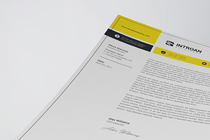 Modern Letterhead Template