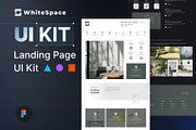 WhiteSpace - Interior Design UI Kit, an UI Kit Template by hiddemaru (Thumbnail 1 of 8)