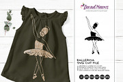 Ballerina SVG Vector | Ballet SVG, an Illustration by DreamONprints (Thumbnail 1 of 2)