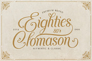 Agenda King - Vintage Script Font, a Script Font by StringLabs (Thumbnail 9 of 13)